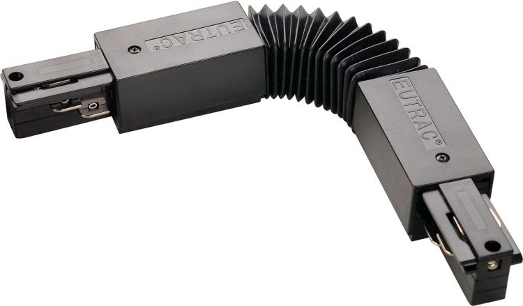 Eutrac 3 Phasen Flex-Verbinder, mit Einspeisemöglichkeit, schwarz