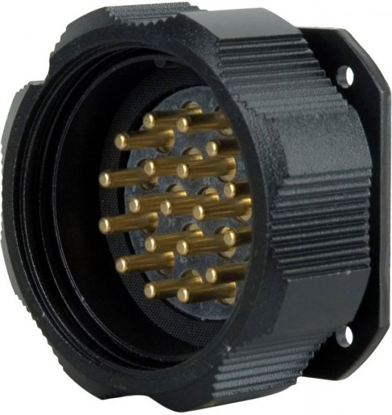 Showtec Socapex 19 Pin male chassis connector