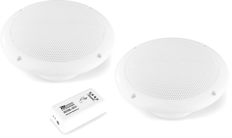 Power Dynamics BT10SET Kompaktes BT-Stereo-Verstärker-Kit mit 5"-Lautsprechern