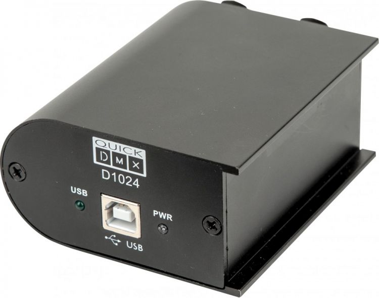 Showtec Quick DMX D1024 - 2X512 Kanäle, 40 Hz Aktualisierungsrate