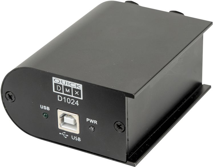 Showtec Quick DMX D1024 - 2X512 Kanäle, 40 Hz Aktualisierungsrate