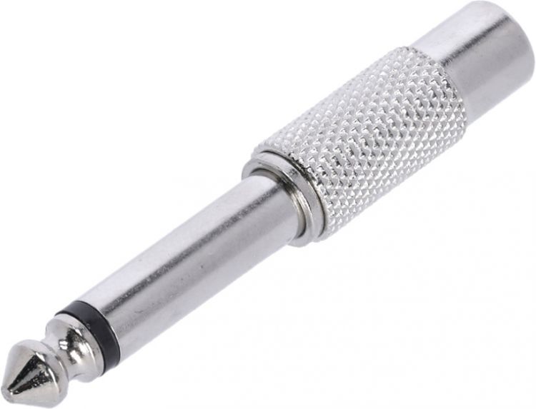 Adam Hall Connectors 4 STAR A RF2 JM2 - Adapter Cinch female auf 6,3 mm Klinke mono male