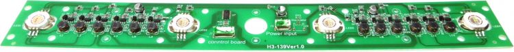 Platine (LED Treiber) LED CBB-4 COB RGB Leiste (H3-139 Ver1.0)