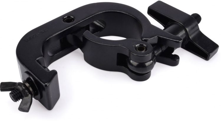 Riggatec Halbschellenhaken - Multi Clamp schwarz bis 250 kg (48 - 51 mm)