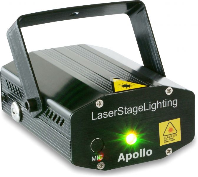 beamZ Apollo Multipoint Laser Rot Grün