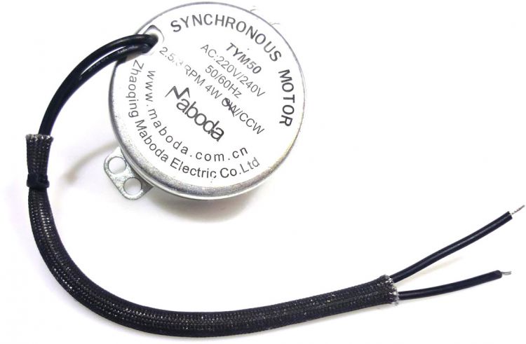 Motor 220/240V 2,5RPM 4W LED H2O RGB (TYM50)