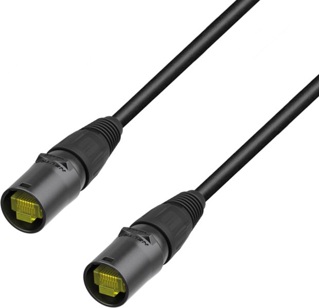Adam Hall Cables 5 STAR ECON CAT6 RR 1m - Netzwerkkabel | Cat.6a (S/FTP) Neutrik etherCON®