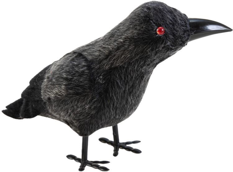 EUROPALMS Halloween Rabe, 18cm