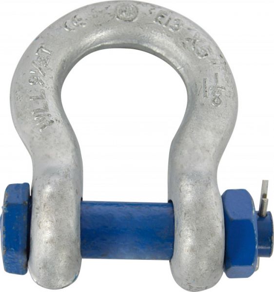 Riggatec hochfeste Schäkel 1 1/8" 9,5 t feuerverzinkt