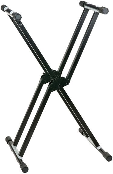 Keyboard stand double frame, detachable foot