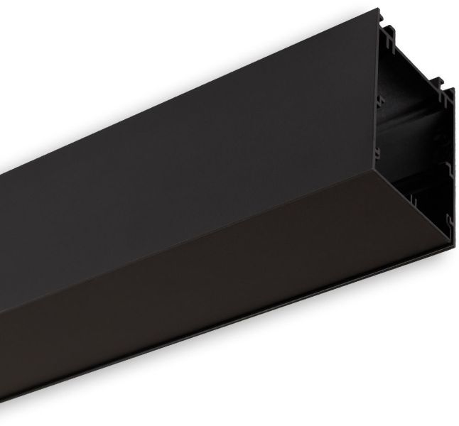 ISOLED LINKLINE50 Blindbalken, 60cm, schwarz, durchverdrahtet, inkl. blickdichtem Cover