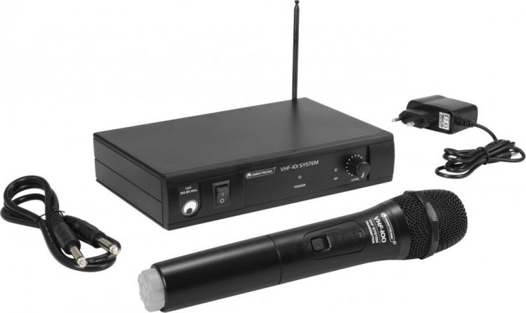 OMNITRONIC VHF-101 Funkmikrofon-System 205.75MHz