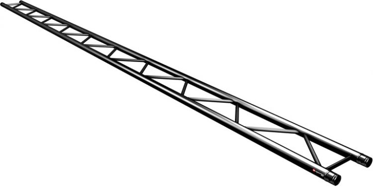 Naxpro-Truss FD 32 Strecke 500 cm RAL9005 - Schwarz - Seidenmatt