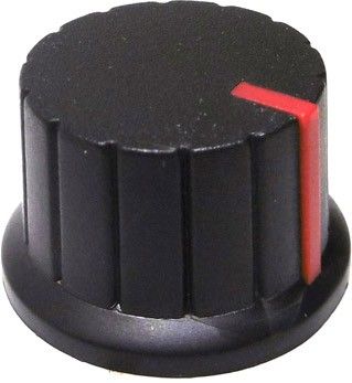 Knopf (Master) CP-30 schwarz innen rot groß