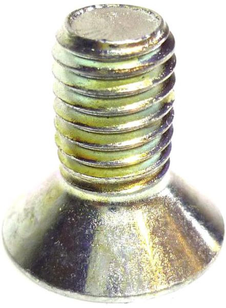 Schraube M8x16 Bodenplatte 80x80 40kg
