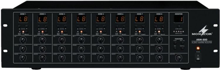 MONACOR ARM-880 Matrix & Paging System