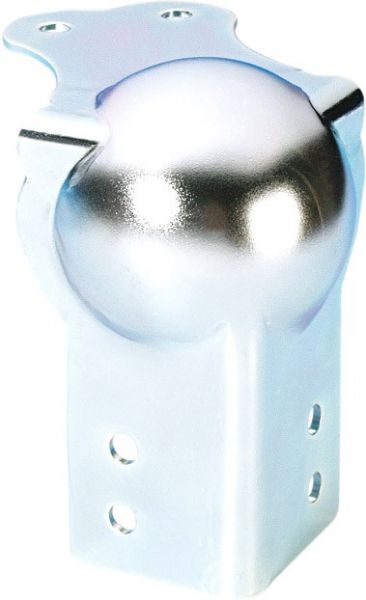 Adam Hall Hardware 4105 Kugelecke groß mit integrierter L-Ecke 75 mm