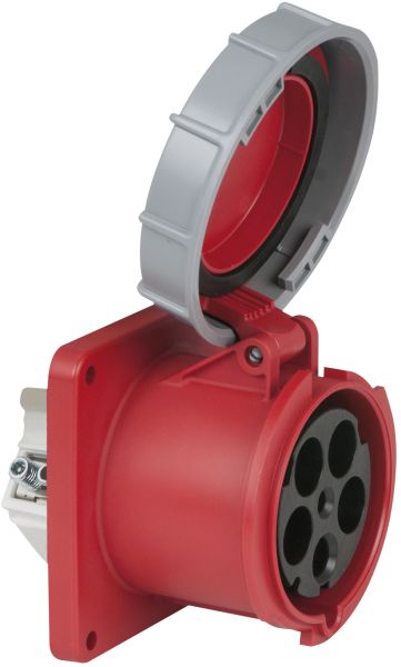PCE CEE 125A 400V 5p Socket female - Rot, IP67
