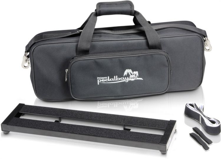 Palmer MI PEDALBAY® 50 S Kompaktes Pedalboard mit gepolsterter Tragetasche