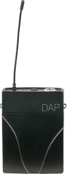 DAP-Audio BP-10 Beltpack transmitter for PSS-110 615-638 MHz - einschließlich Headset