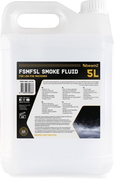 beamZ FSMF5L Smokefluid 5L Niedernebel
