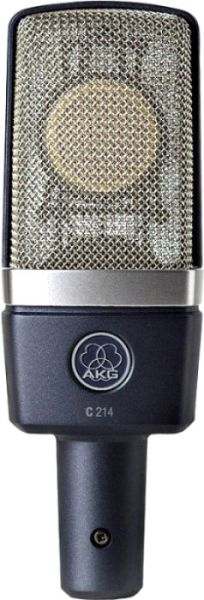 AKG C214 Professionelles Großmembran-Kondensatorenmikrofon