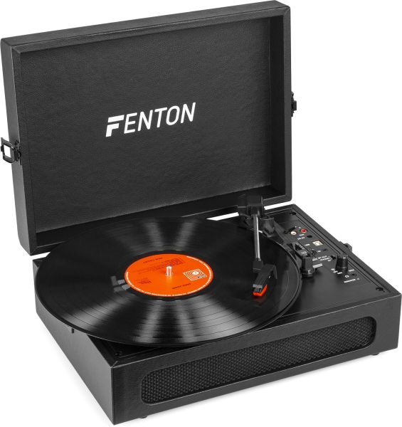 Fenton RP118B Plattenspieler Aktentasche mit BT in/out