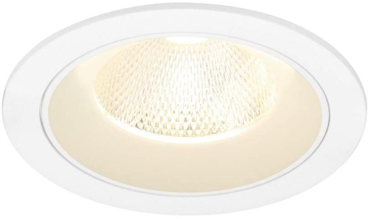 SLV NUMINOS® L, Deckeneinbauleuchte, 4000 K, 20°, IP20, rund, weiß