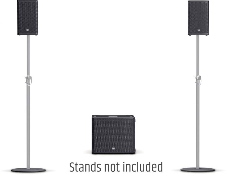 LD Systems STINGER G3 LOUNGE SET A - 2 x 8" Aktiv-PA-Lautsprecher + 1 x 15" Aktiv-Subwoofer