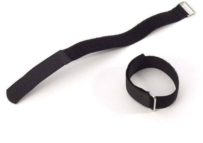 Adam Hall Accessories VR 2530 BLK Klett Kabelbinder 300 x 25 mm schwarz