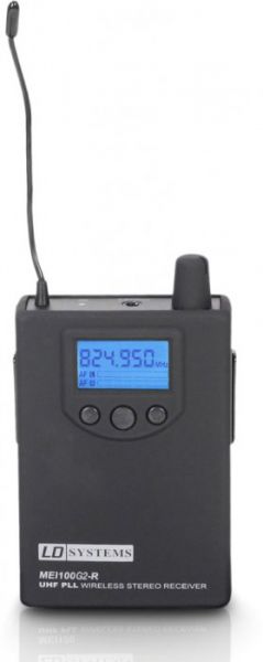 LD Systems MEI 100 G2 BPR Empfänger für LDMEI100G2 In-Ear Monitoring Syste