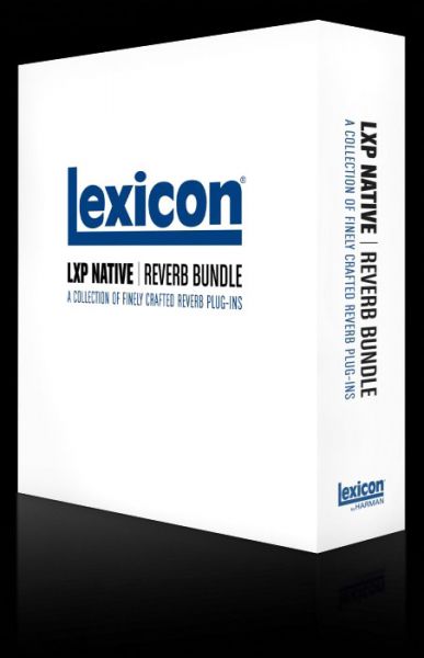 Lexicon LXP Native Reverb  - Software Hall Plug-In Bundle