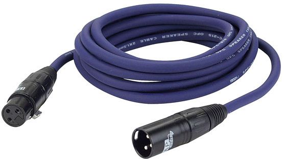 DAP FS03 - XLR/F 3 p. > XLR/M 3 p., 2 x 1,5mm2 6 m