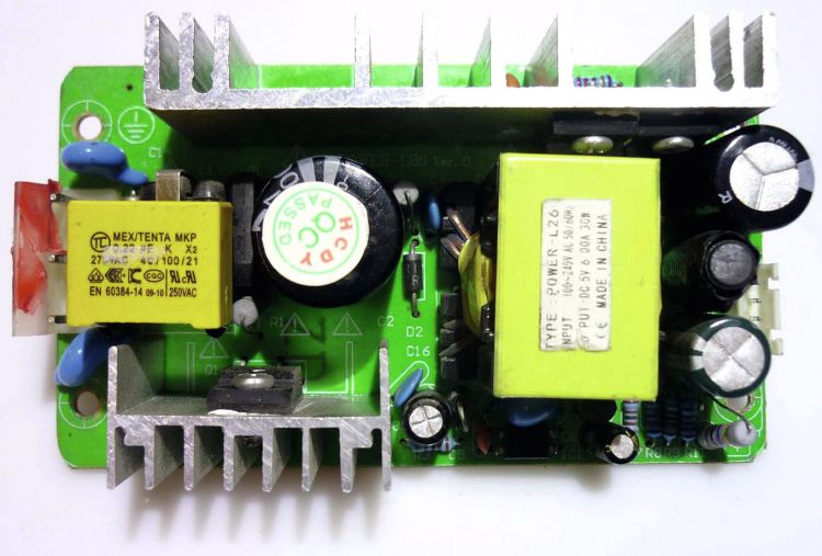 Platine (Netzteil) 5V/6A (POWER L-26)
