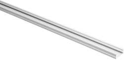 Perfil en U EUROLITE 20mm para tira de LEDs plata 2m