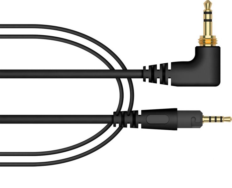 Pioneer DJ HC-CA0702-K 1,6 m gerades Kabel für den Kopfhörer HDJ-S7-K sw