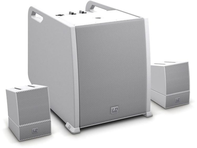 LD Systems CURV 500 AVS W Portables Array System AV Set, weiß