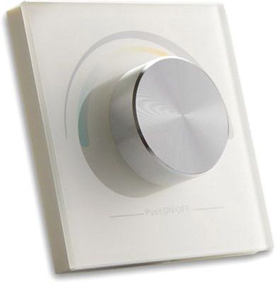 ISOLED Sys-One weißdynamische 1 Zone Einbau-Drehknopf-Fernbedienung mit Batterie