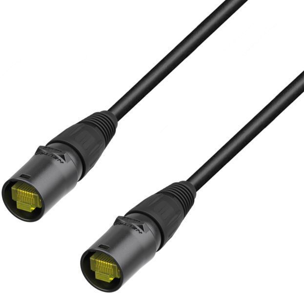 Adam Hall Cables 5 STAR ECON CAT6 RR 5m - Netzwerkkabel | Cat.6a (S/FTP) Neutrik etherCON®