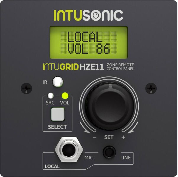 INTUSONIC HZE11 Zonen Fernbedienungspanel