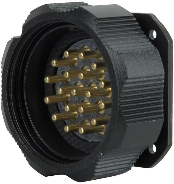 Showtec Socapex 19 Pin male chassis connector