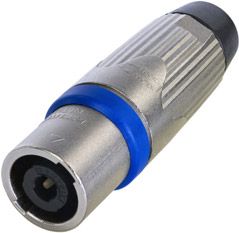 Neutrik NLT4MXX - Speakon Stecker 4-Pol male, vernickelt