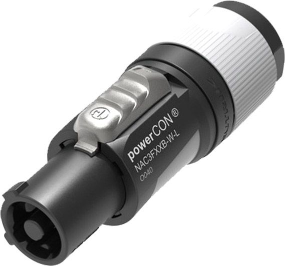 Neutrik NAC3FXXB-W-L - Neutrik powerCON® weiß PowerOut Large
