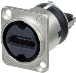 Neutrik NAHDMI W HDMI Durchführung im D-Form Gehäuse