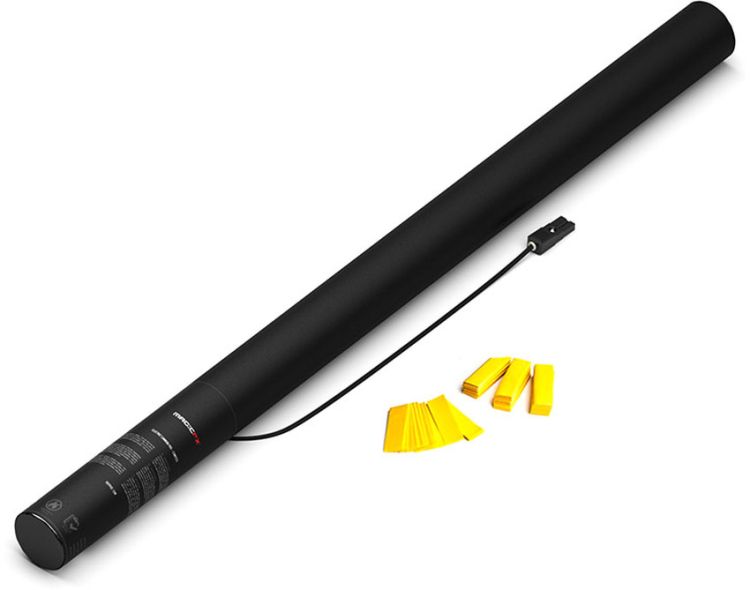 Magic FX Elektrische Konfettikanone PRO 80cm - Gelb