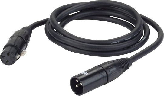 DAP-Audio FL09 - bal. XLR/M 3 p. > XLR/F 3 p. 0,75 m