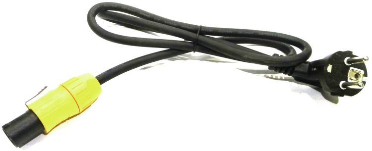IP P-Con Netzkabel 3x1,5 1,5m (gelber Stecker)