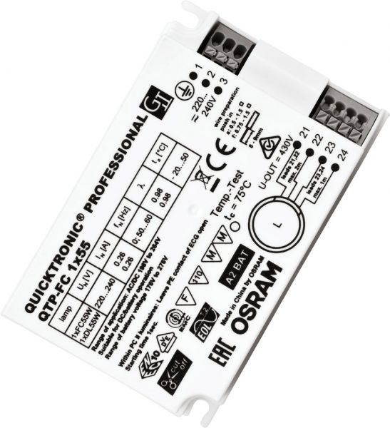 OSRAM QUICKTRONIC® 1X55