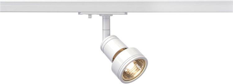 SLV PURI Lampenkopf, weiss, GU10, max. 50W, inkl. 1P.-Adapter