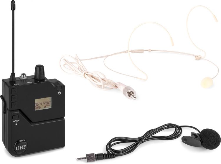 Power Dynamics PD632BP Taschensendermikrofon für PD632-Serie